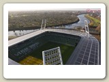 Luftbild Weserstadion Bremen Oktokopter
